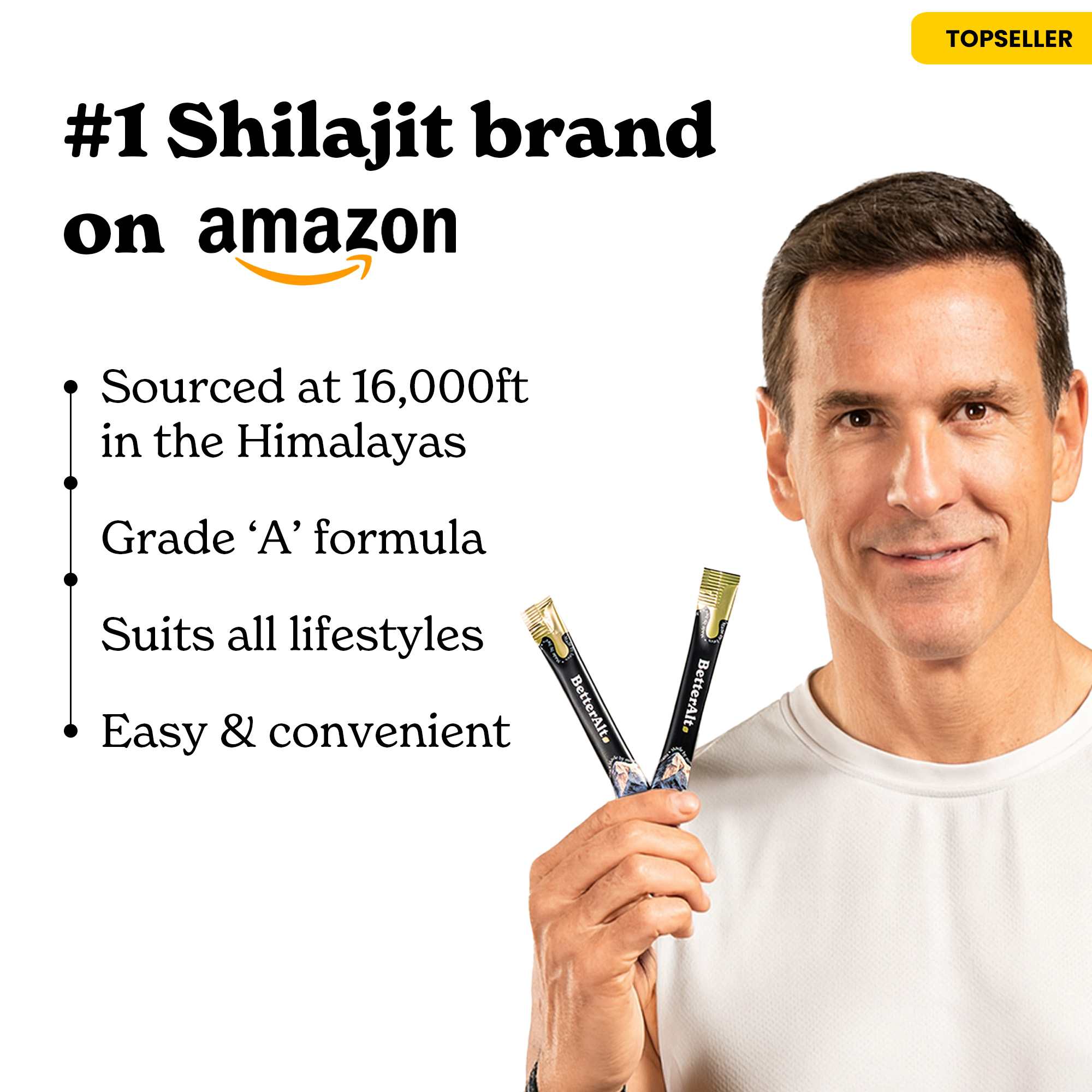 Gold+ Shilajit Honey Sticks